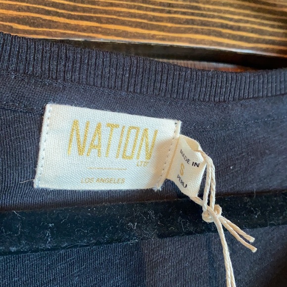 Nation Ltd Paige Smock Sleeve Tee - Picture 12 of 13